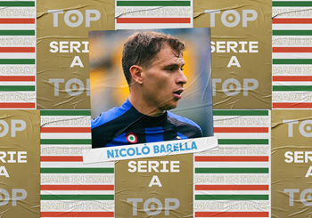 Italiani in Serie A: la statistica premia Nicolò Barella – 10^ giornata