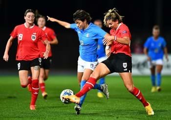 Austria defeat the Azzurre 1-0, last game of the year in Belfast on Tuesday. Bertolini: “We need to be more clinical"