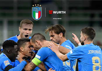 Würth Italia è partner ufficiale delle Nazionali italiane di calcio