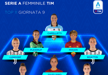 Serie A Femminile TIM 2022/23: la Top 11 della 9ª giornata di campionato