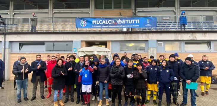 Festa a Noceto per il Torneo Paralimpico dell'Emilia Romagna: sette squadre in campo tra gol e divertimento
