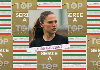 Italiane in Serie A: la statistica premia Laura Giuliani – 12^ giornata