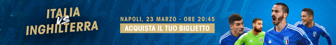 Biglietteria Italia - Inghilterra 23-03-2023