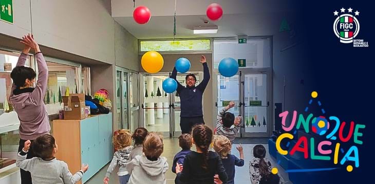 Progetto “Uno Due Calcia” nelle Scuole dell’Infanzia