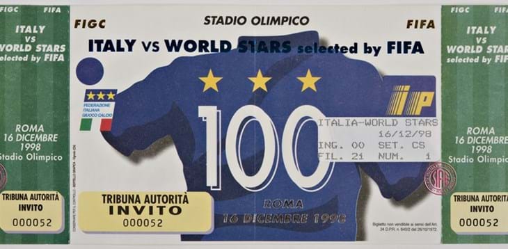 1998: i 100 anni della FIGC