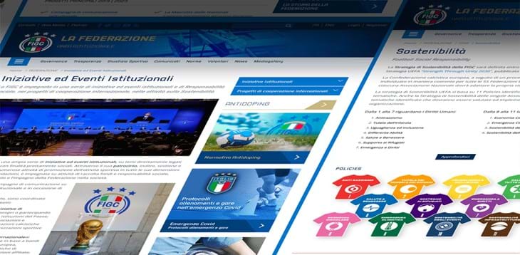 Il portale della FIGC si arricchisce di due nuove sezioni: le attività istituzionali e le politiche per la sostenibilità