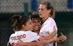 La 'manita' della Roma apre la Poule Scudetto: 5-1 alla Fiorentina. Martedì la super sfida con il Barcellona