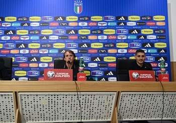 Conferenza stampa del CT Roberto Mancini