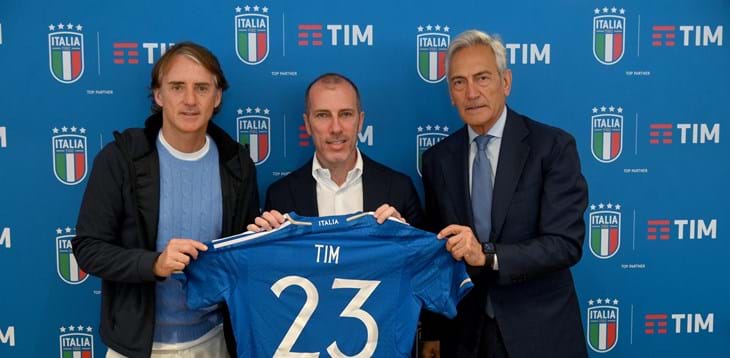 TIM rinnova la partnership con la FIGC: da 24 anni in campo con le Nazionali Italiane di Calcio