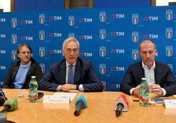 Conferenza stampa rinnovo partnership FIGC-TIM