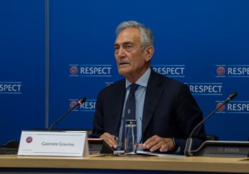 Gravina appointed UEFA vice-president: “Important sign of trust"