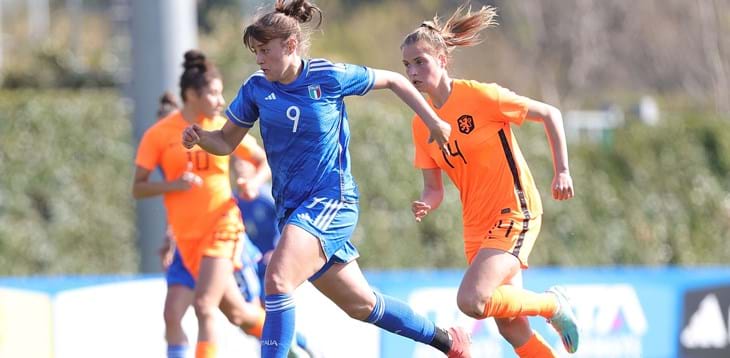 Azzurrine battute 2-0 dai Paesi Bassi. Lunedì a Coverciano la seconda amichevole con la Norvegia
