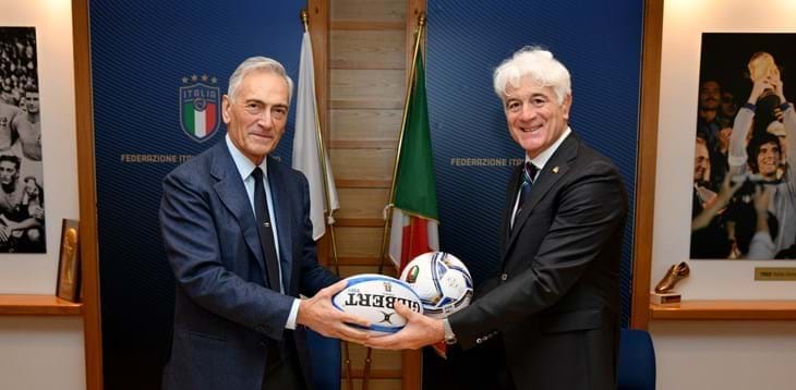 Dalla Federazione Italiana Rugby il sostegno alla candidatura della FIGC ad ospitare EURO 2032