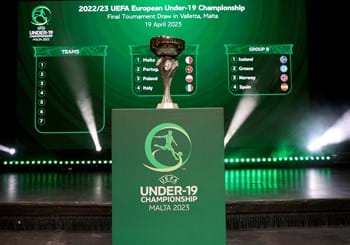 European Championship groups drawn: Italy with Malta, Portugal and Poland.