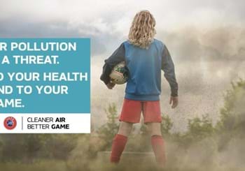 UEFA 'Cleaner Air, Better Game' campaign on pollution relaunched at U21 Euros in Romania and Georgia