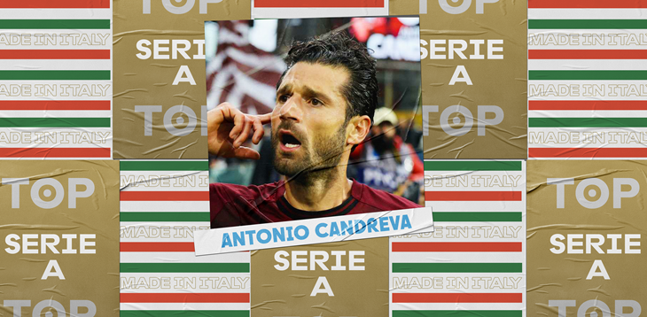 Italiani in Serie A: la statistica premia Antonio Candreva – 35^ giornata