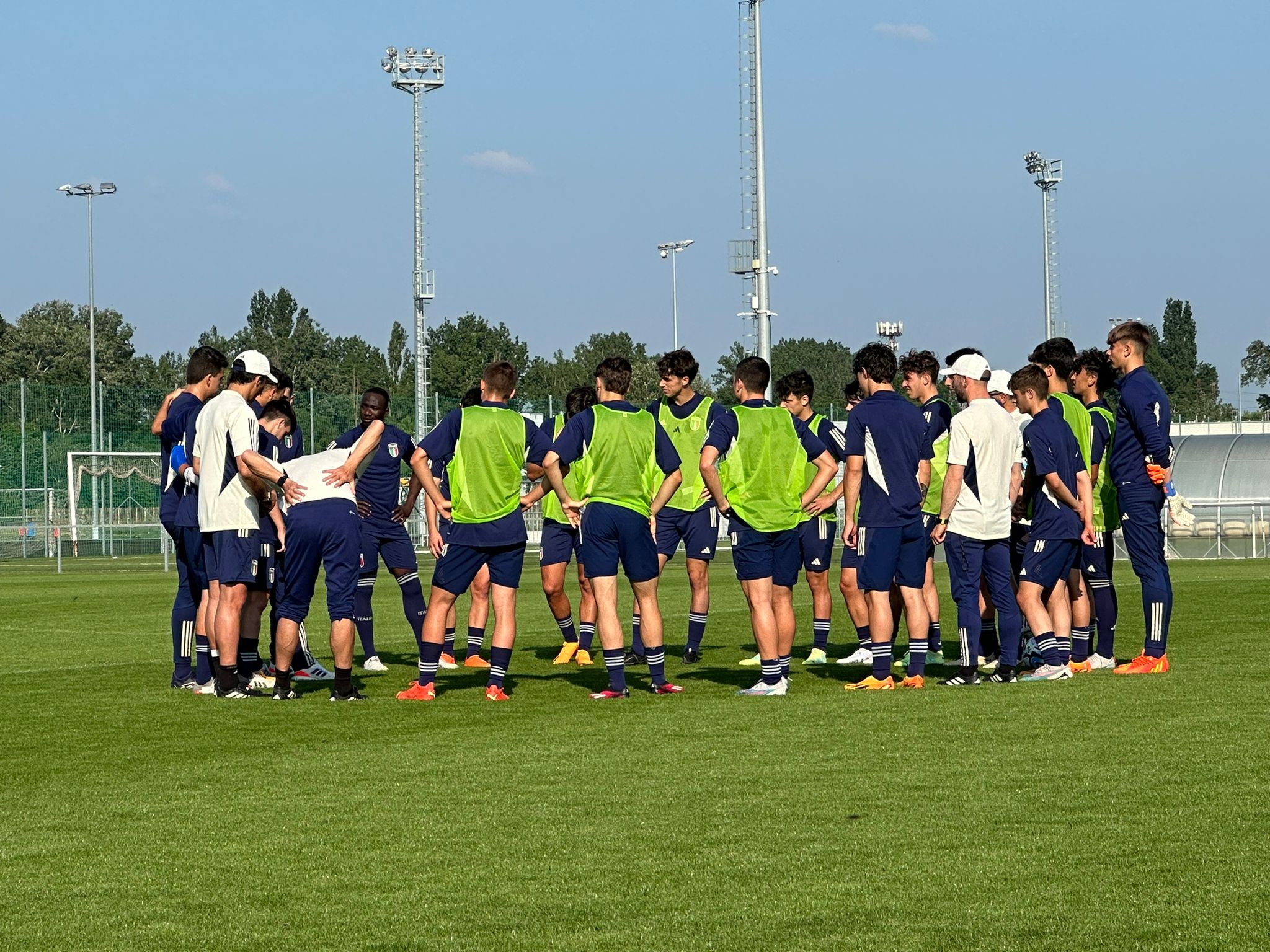 Campeonato de Europa, sesión de relajación para los Azzurrini: el último partido de la fase de grupos contra Eslovenia el miércoles 24 de mayo