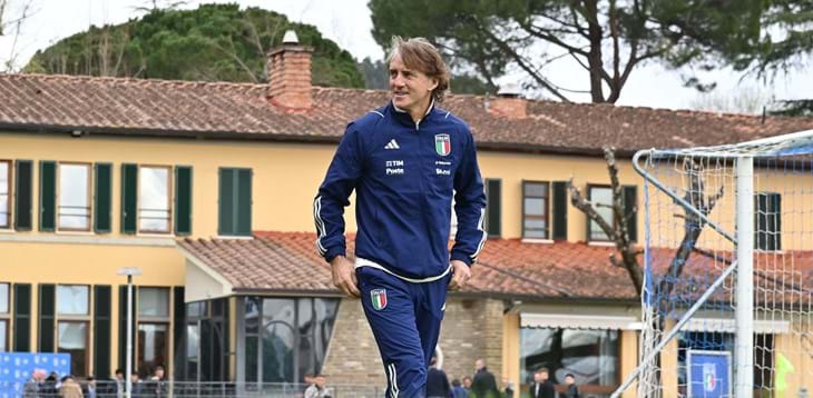 Definito il nuovo progetto tecnico del Club Italia: al Ct Mancini il coordinamento dalla Nazionale A all’Under 20