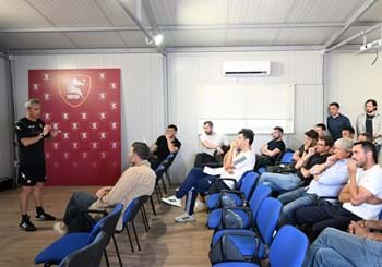 Gli allievi del Master UEFA Pro a lezione da Paulo Sousa: due giorni di stage alla Salernitana