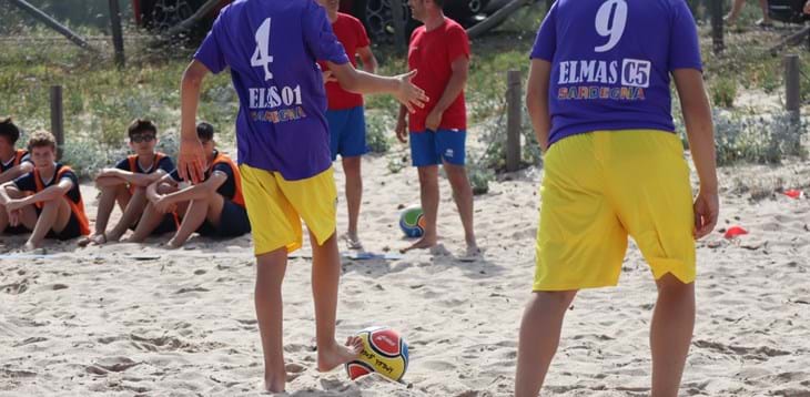 Grande successo della due giorni di beach soccer giovanile SGS a Pula