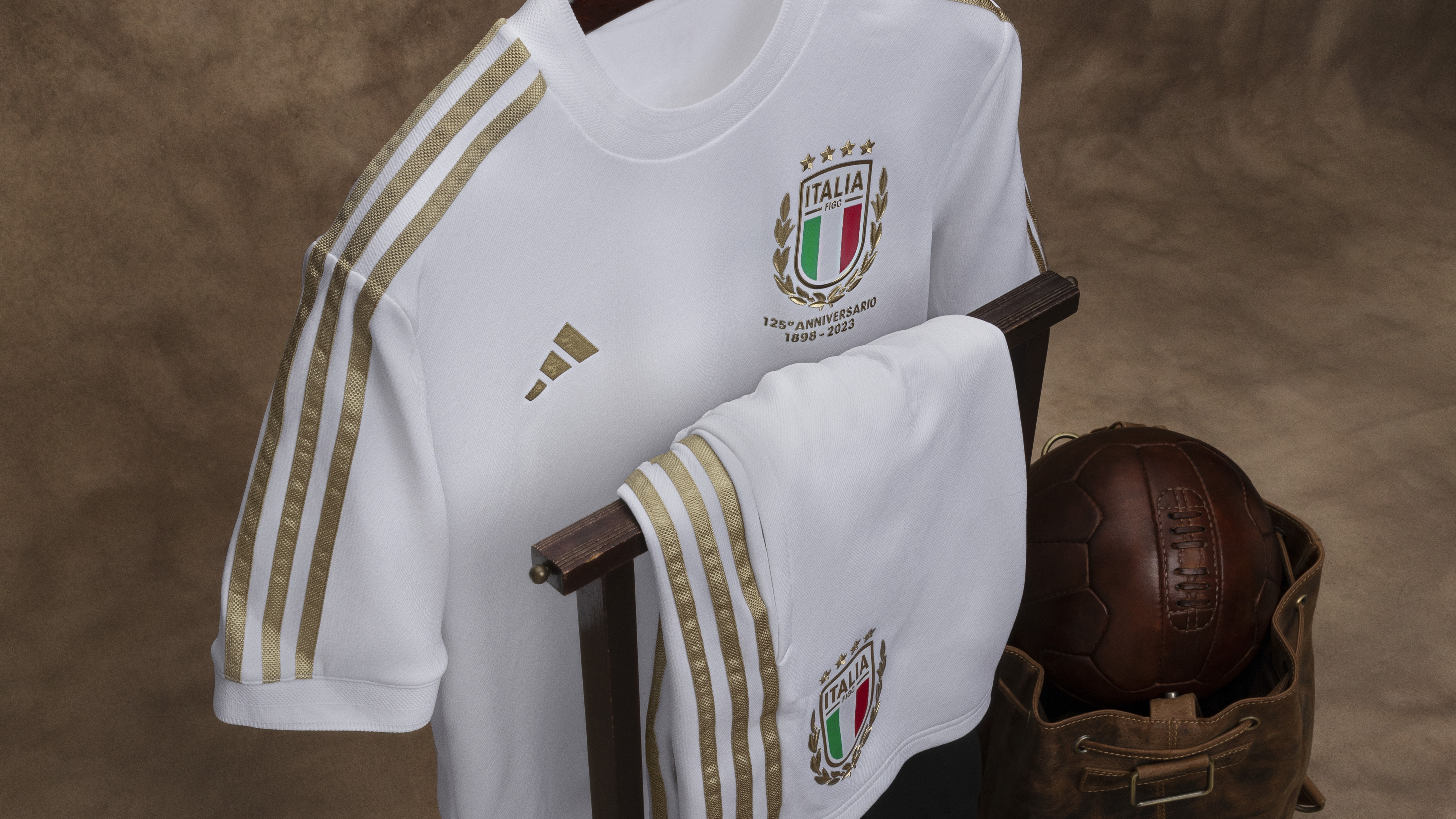 Adidas 2023 Italy Away Jersey - White, S