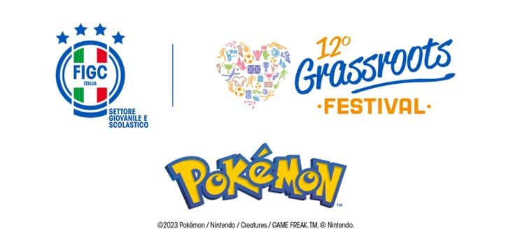 Grassroots Festival 2023, arrivano i Pokémon: sabato 17 e domenica 18 giugno un’area divertimento a Coverciano