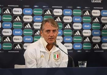 Mancini: “Winning the Nations League? Yes, but let's beat Spain first.”