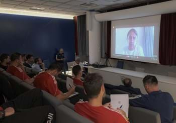 Master UEFA Pro, lezione in videocollegamento di Simone Inzaghi: “Felice di potermi confrontare con voi”