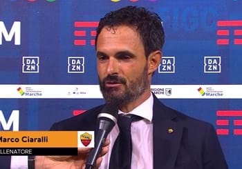 INTERVISTE Under 17 A-B - Finale - Roma vs Inter | Le parole di Marco Ciaralli (all. Roma)
