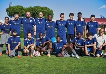 Ultime sessioni di allenamento a Coverciano per la squadra italiana che parteciperà alla UEFA Euro Unity Cup