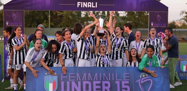 Under 15 femminile, venerdì si assegna l'ultimo scudetto nelle Marche. Mercoledì le semifinali: Napoli-Milan e Inter-Roma