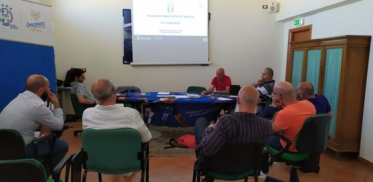 Riunione di fine stagione del direttivo regionale del Settore Giovanile e Scolastico