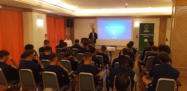 Integrity e contrasto al match fixing: mattinata di formazione per gli Azzurrini con Sportradar