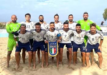 Giochi del Mediterraneo su sabbia, Zurlo portabandiera, ma gli Azzurri partono con un ko: l’Egitto vince 3-2