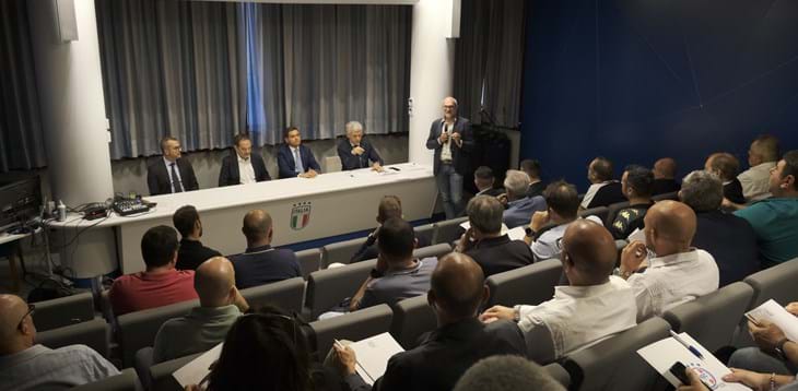Inaugurato il corso per ‘Dirigente addetto agli arbitri’: prima settimana a Coverciano, poi al Centro VAR di Lissone