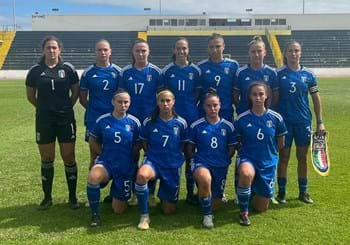 Non basta Ferraresi: Azzurrine sconfitte 2-1 dalla Danimarca nella prima giornata del torneo in Portogallo