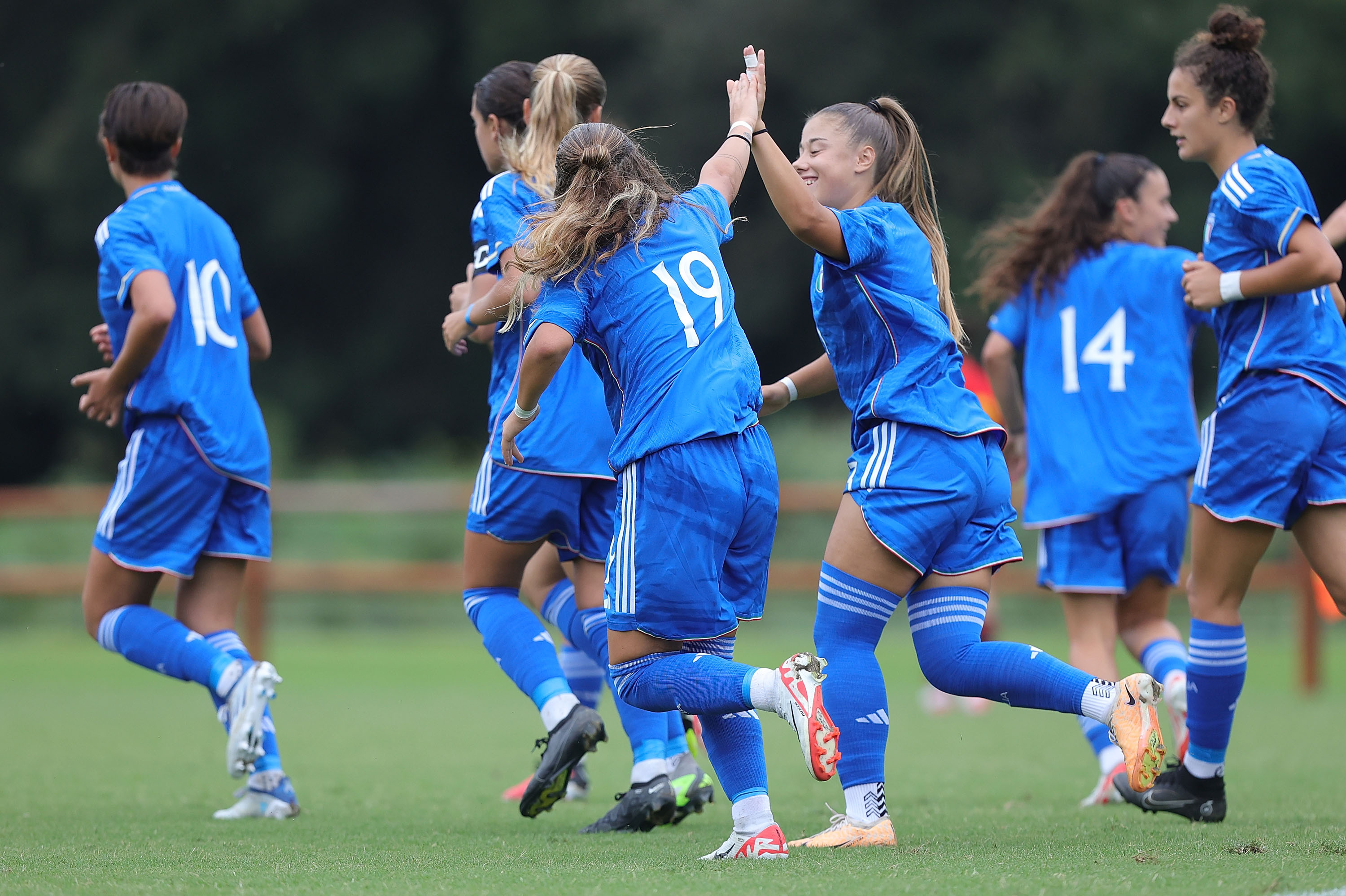 Le Azzurrine vincono il primo test con il Belgio a Tirrenia 2