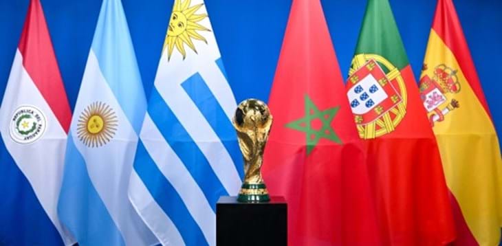 Morocco, Spain and Portugal to co-host 2030 World Cup, with three games to be played in South America