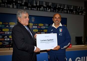 Spalletti named 'Sport Diplomacy Ambassador' by Foreign Affairs minister, Antonio Tajani