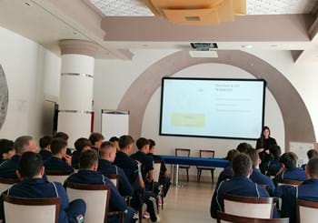 HatTrick V project: Under 17s take part in Antidoping course