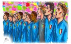 Un murales negli spogliatoi azzurri scelto dai tifosi su Socios.com