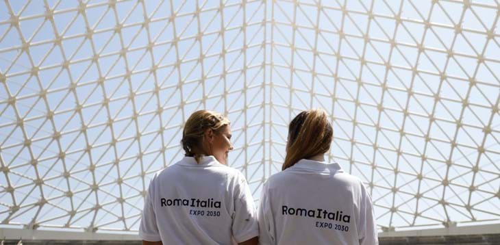 Le Azzurre e gli Azzurri sostengono la candidatura di Roma per l’Expo 2030