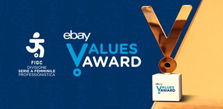eBay Values Award: al via la seconda edizione dell’iniziativa che celebra il valore delle calciatrici della Serie A Femminile eBay