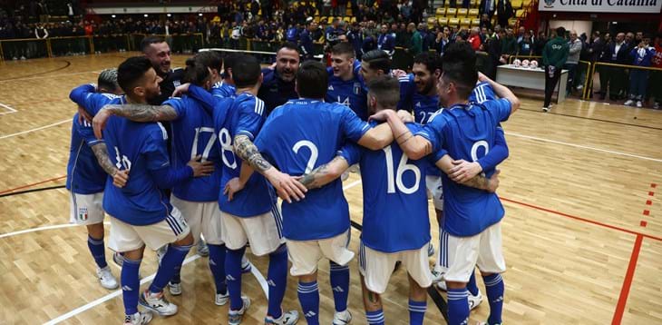 Gara qualificazione mondiali Futsal 2024: Italia - Spagna