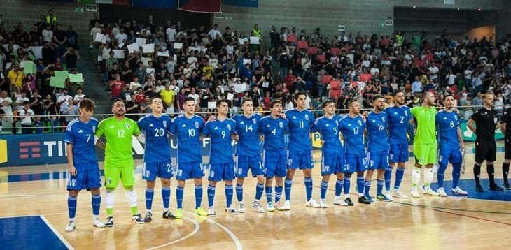 Gara di qualificazione ai Mondiali di Futsal 2024 Italia-Spagna