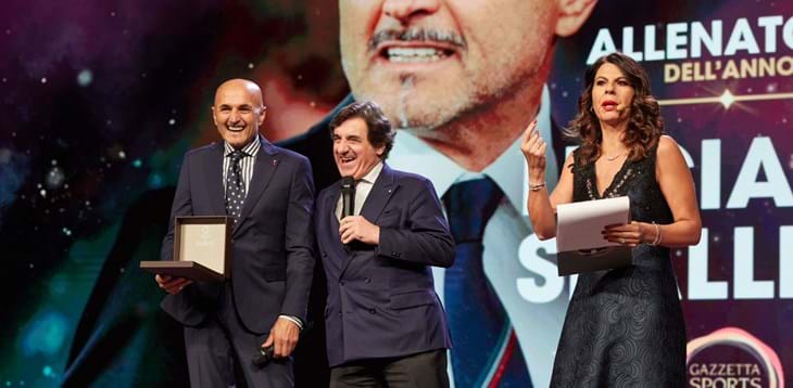 Gazzetta Sports Awards 2023: Spalletti premiato come “Allenatore dell’anno”
