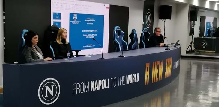 HatTrick V project: educative meeting for Napoli players and staff