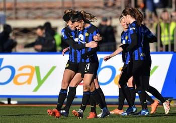 L'Inter batte 2-0 la Roma, primo ko per le campionesse d'Italia
