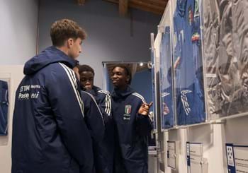 Alla scoperta della storia azzurra: la Nazionale Under 15 in visita al Museo del Calcio