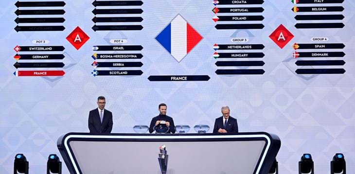 UEFA Nations League: il 6 settembre l’esordio in casa della Francia, il 9 Israele-Italia
